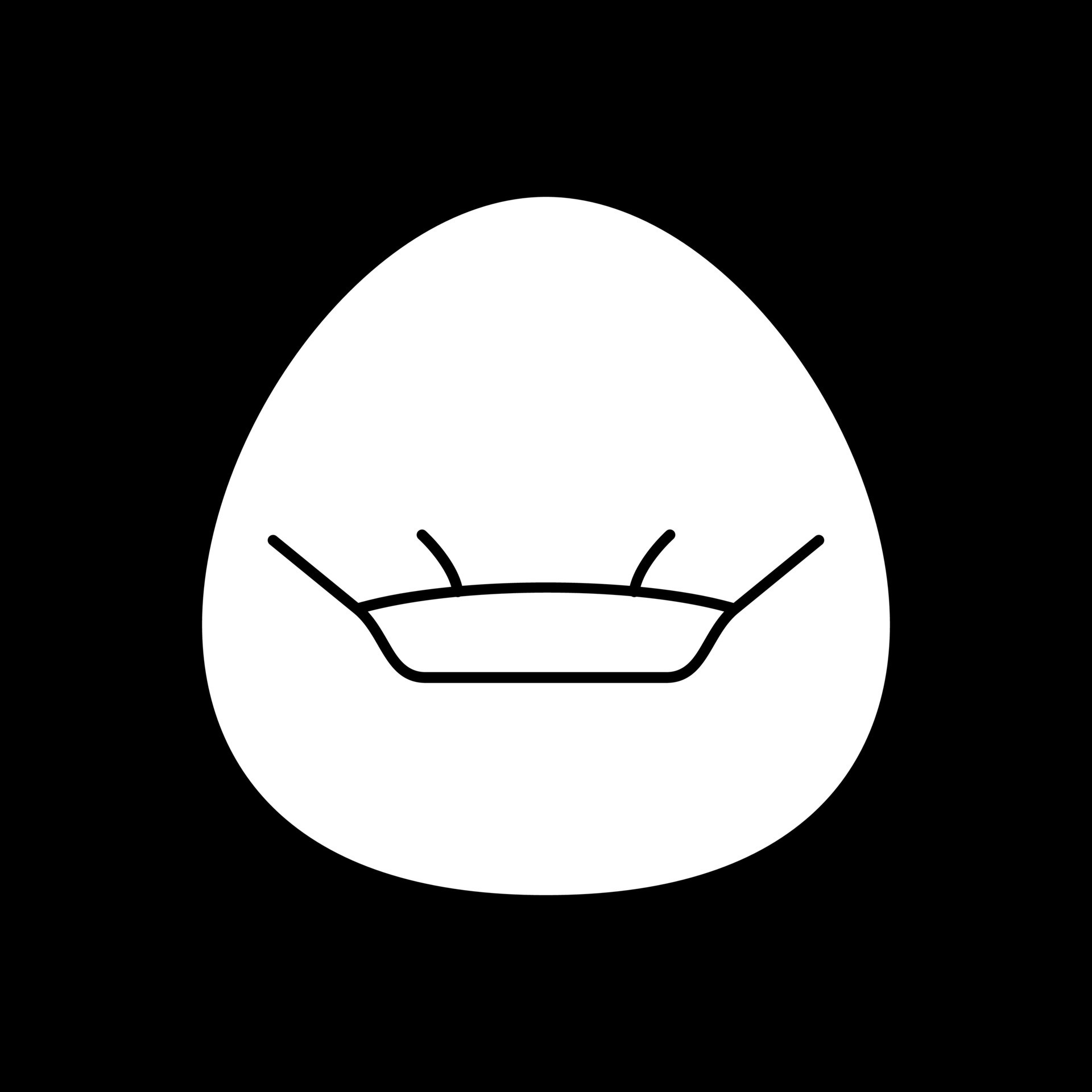 Bean Bag Vector Icon Design 20017991 Vector Art at Vecteezy