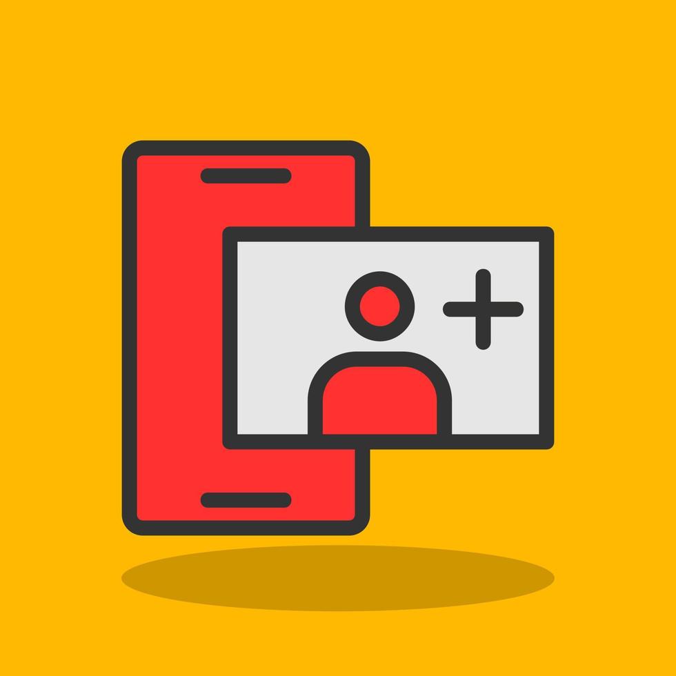 Social Addicts Vector Icon Design