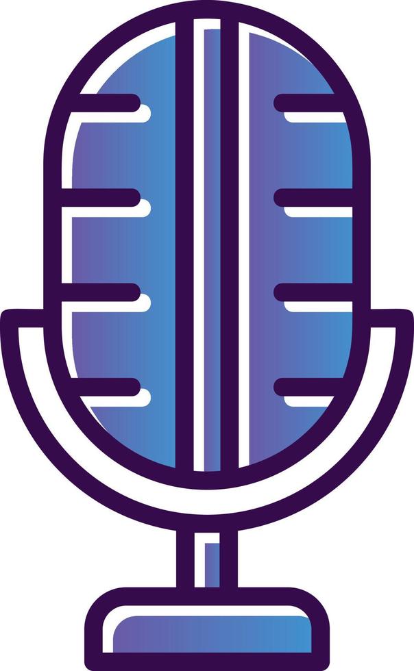 Mike Vector Icon Design