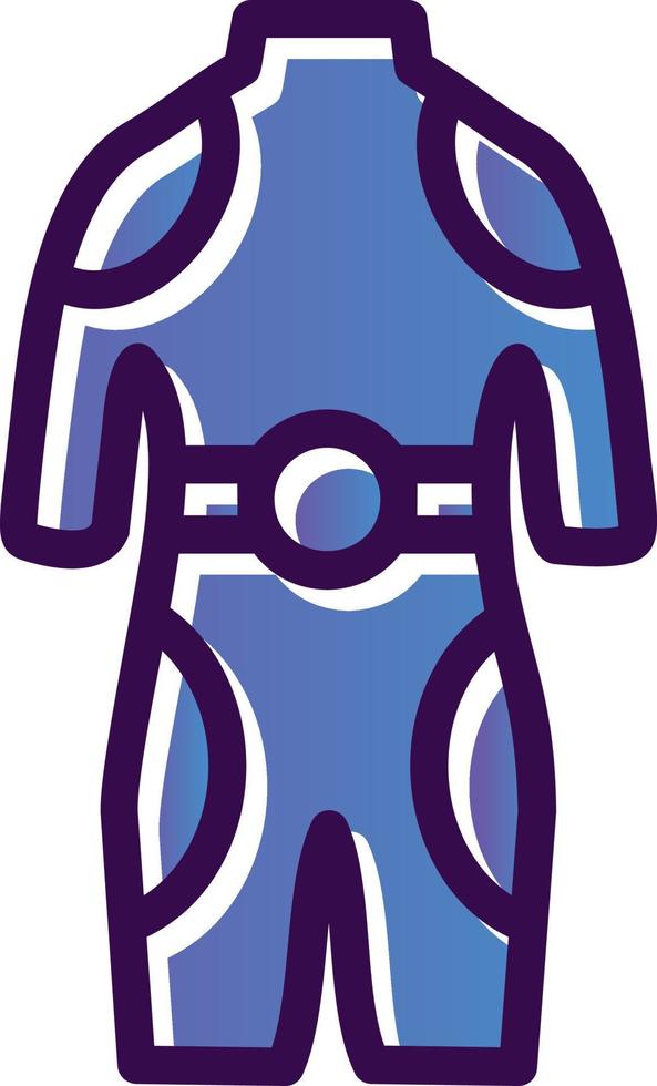 Diving Suit Vector Icon Design