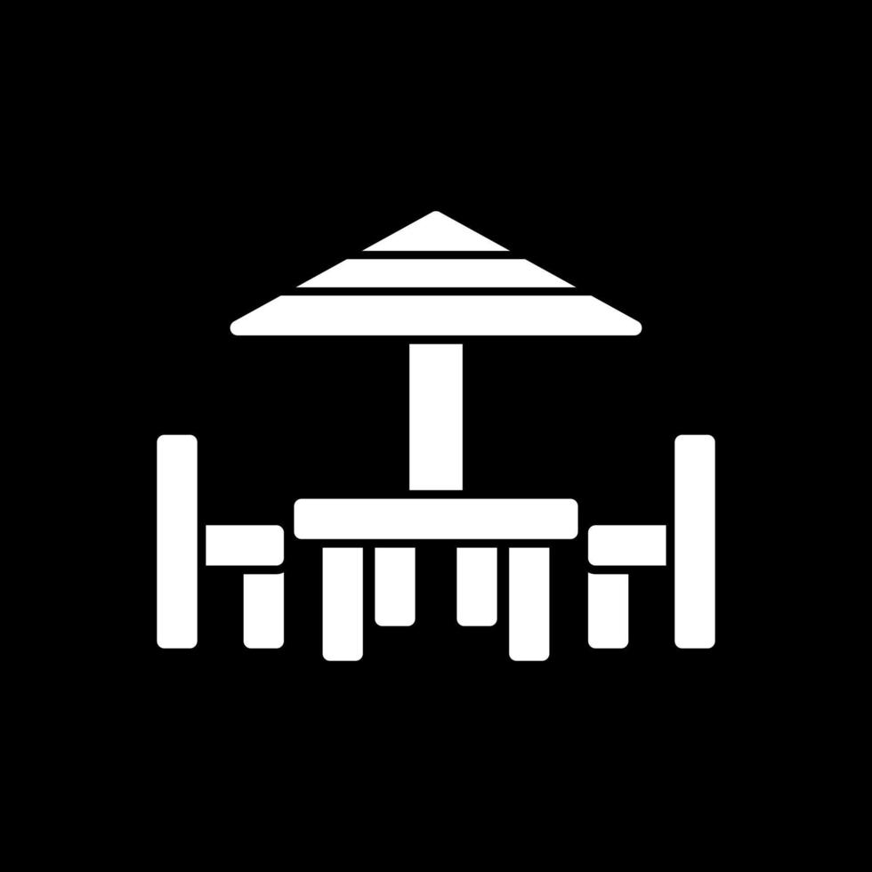 Sitting Area Vector Icon Design