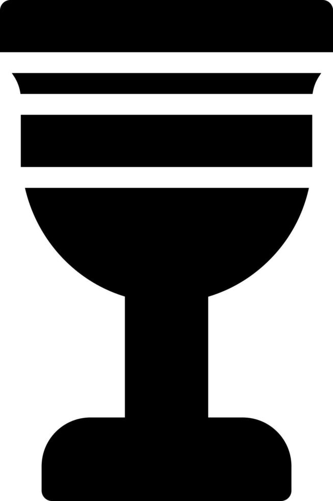 goblet vector illustration on a background.Premium quality symbols.vector icons for concept and graphic design.