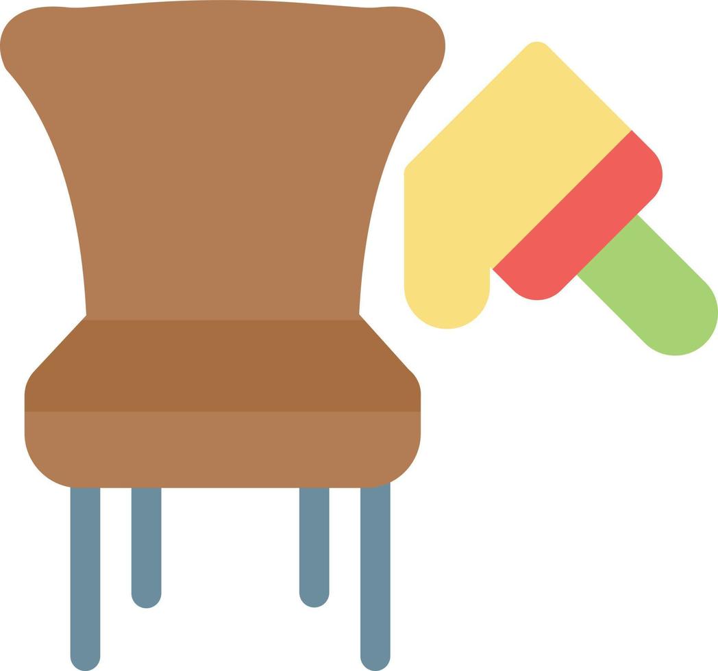 chair paint vector illustration on a background.Premium quality symbols.vector icons for concept and graphic design.