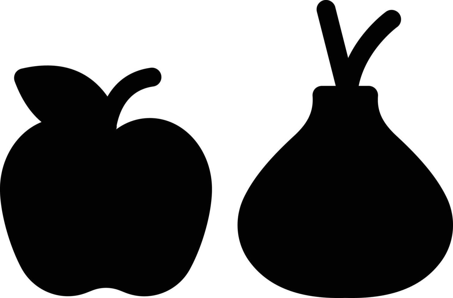 frutas ilustración vectorial sobre un fondo.símbolos de calidad premium.iconos vectoriales para concepto y diseño gráfico. vector