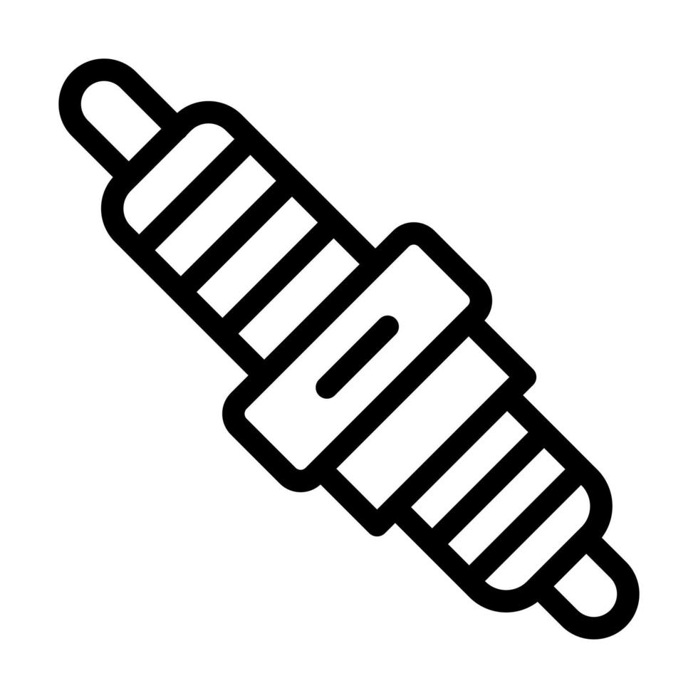 Spark Plug Icon Design vector