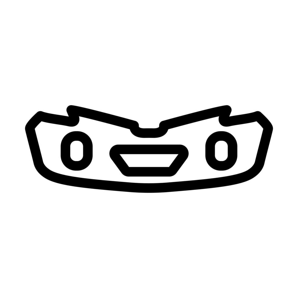 Bumper Icon Design vector