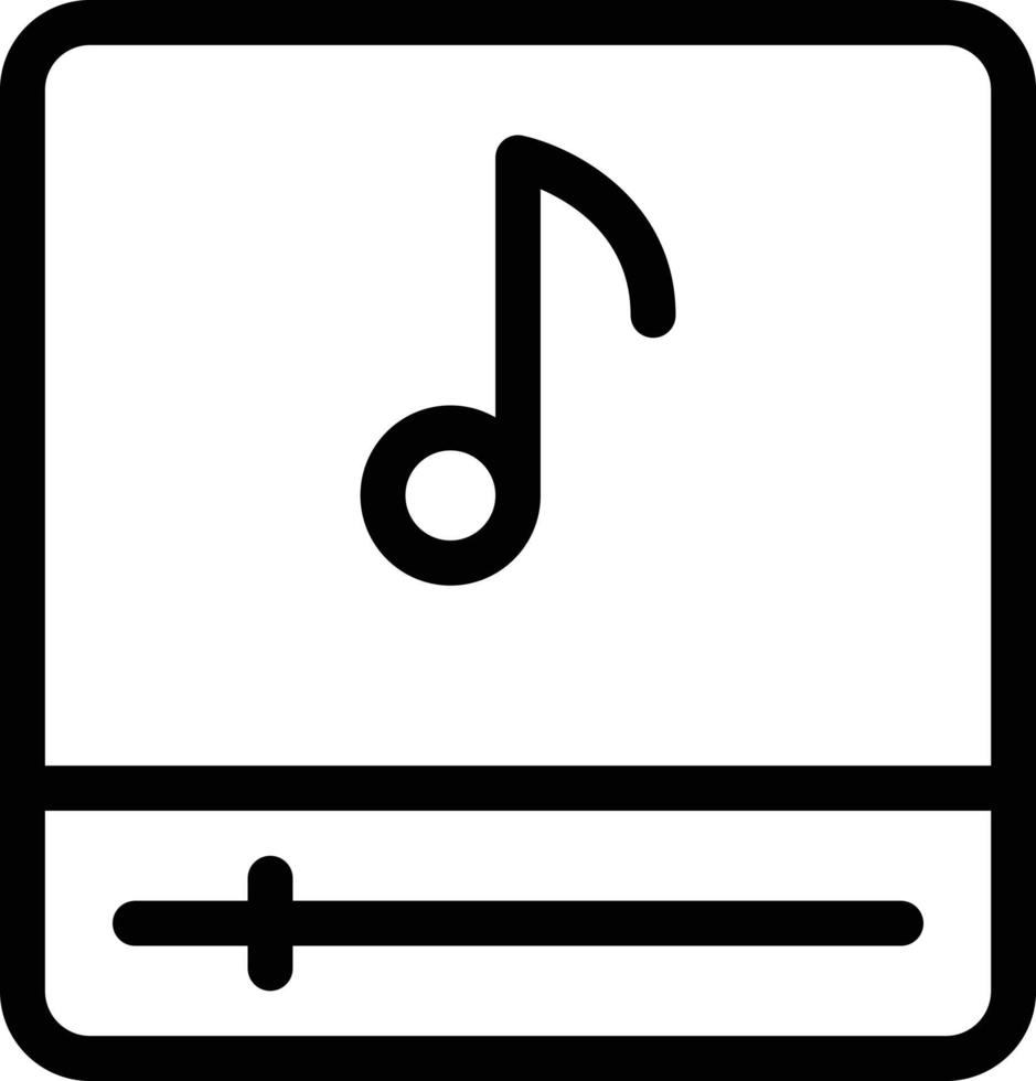 ilustración vectorial de música en un fondo. símbolos de calidad premium. iconos vectoriales para concepto y diseño gráfico. vector