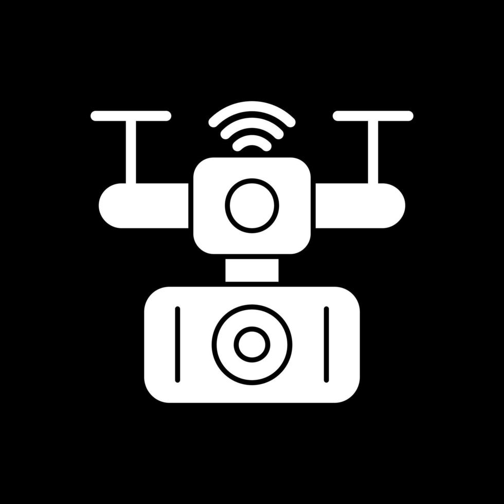 Drone Vector Icon Design