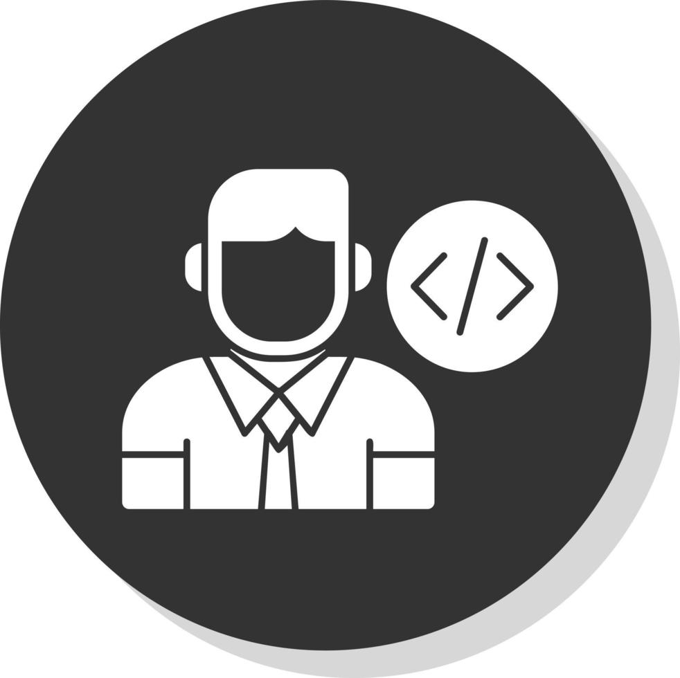 Developer Vector Icon Design