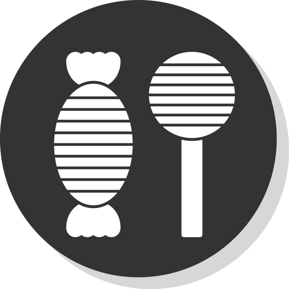 diseño de icono de vector de caramelos