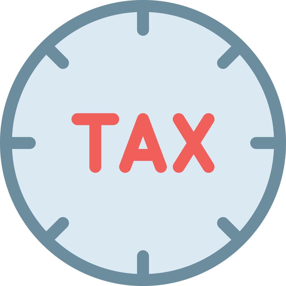 tax time vector illustration on a background.Premium quality symbols.vector icons for concept and graphic design.