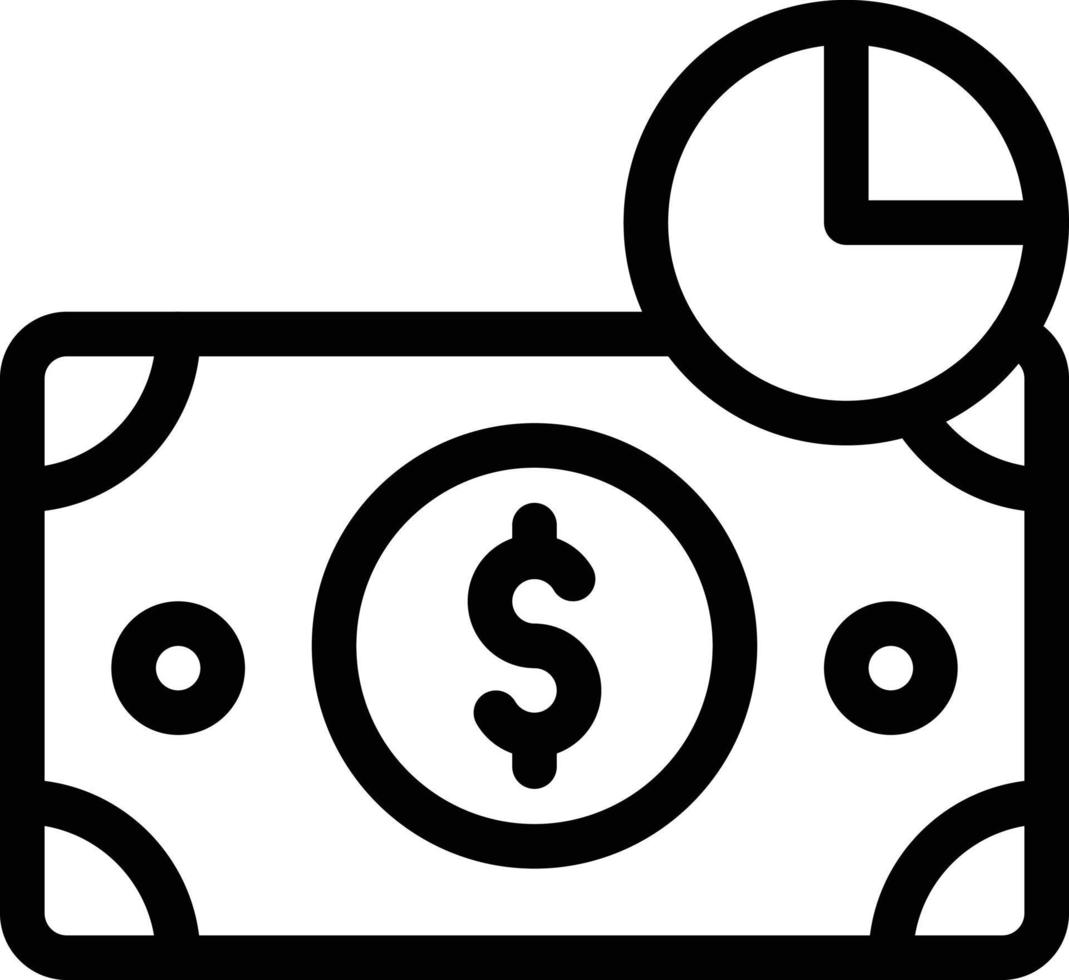 ilustración de vector de gráfico de dólar en un fondo. símbolos de calidad premium. iconos vectoriales para concepto y diseño gráfico.