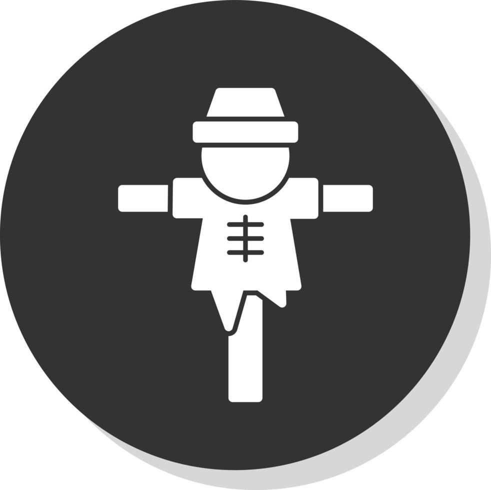 Scarecrow Vector Icon Design