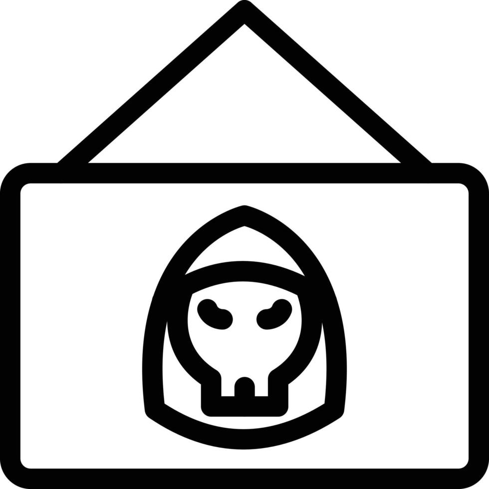 skull board vector illustration on a background.Premium quality symbols.vector icons for concept and graphic design.