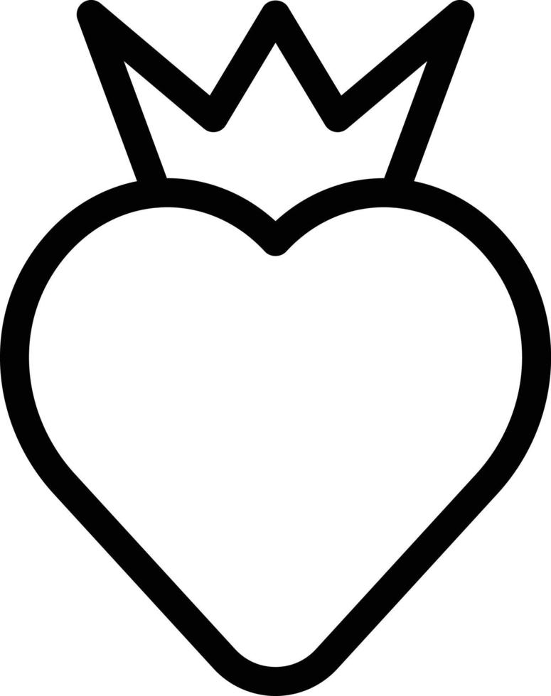 heart crown vector illustration on a background.Premium quality symbols.vector icons for concept and graphic design.