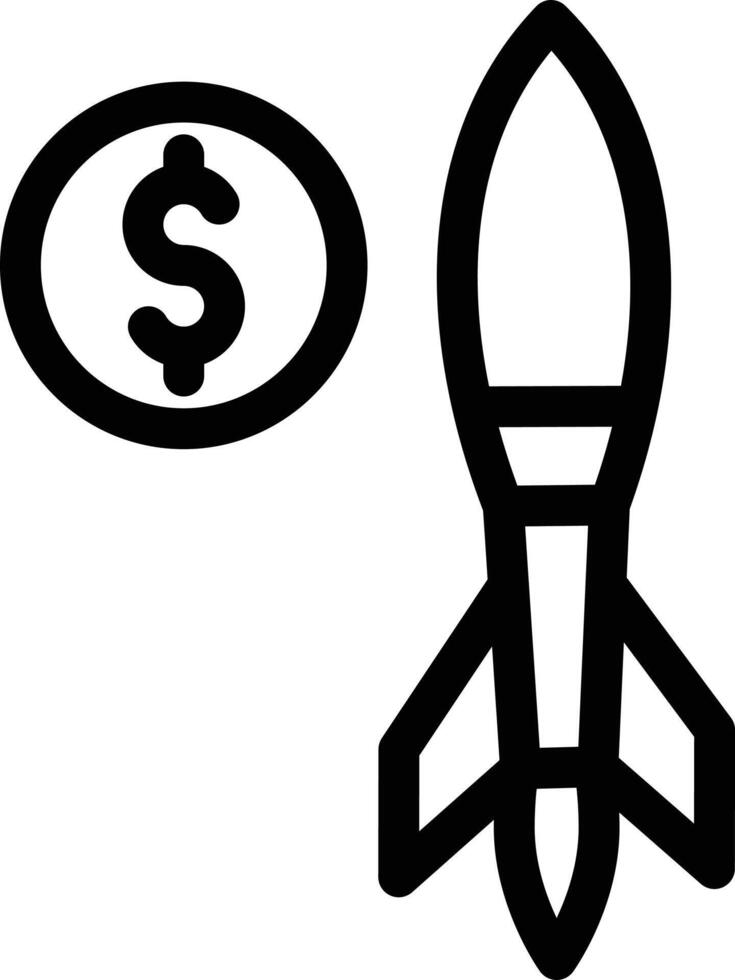 missile vector illustration on a background.Premium quality symbols.vector icons for concept and graphic design.