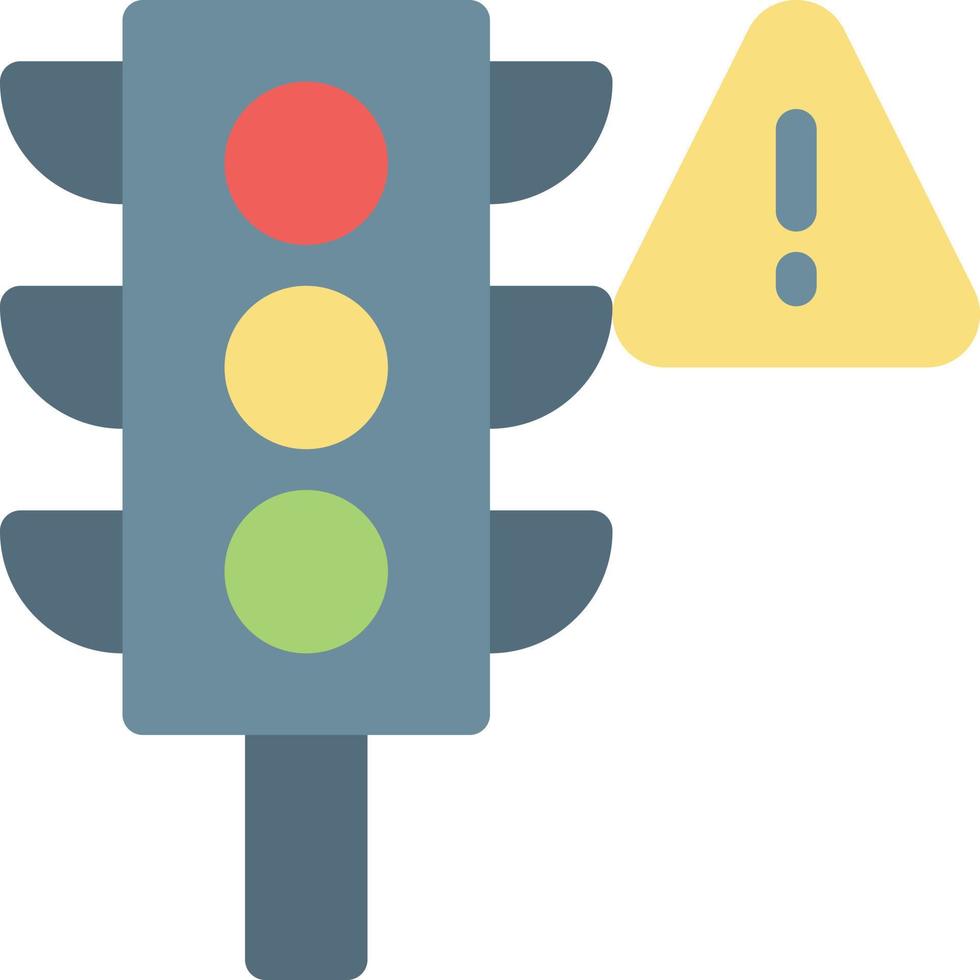 traffic signal alert vector illustration on a background.Premium quality symbols.vector icons for concept and graphic design.