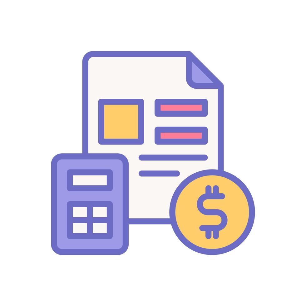 calculation icon for your website design, logo, app, UI. vector