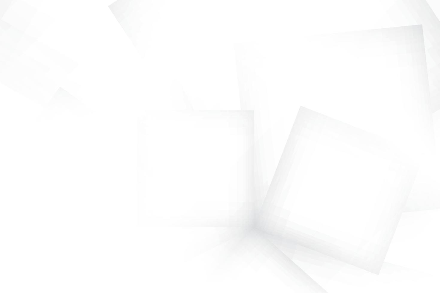 Abstract  white and gray color, modern design background with geometric rectangle shape. Vector illustration.