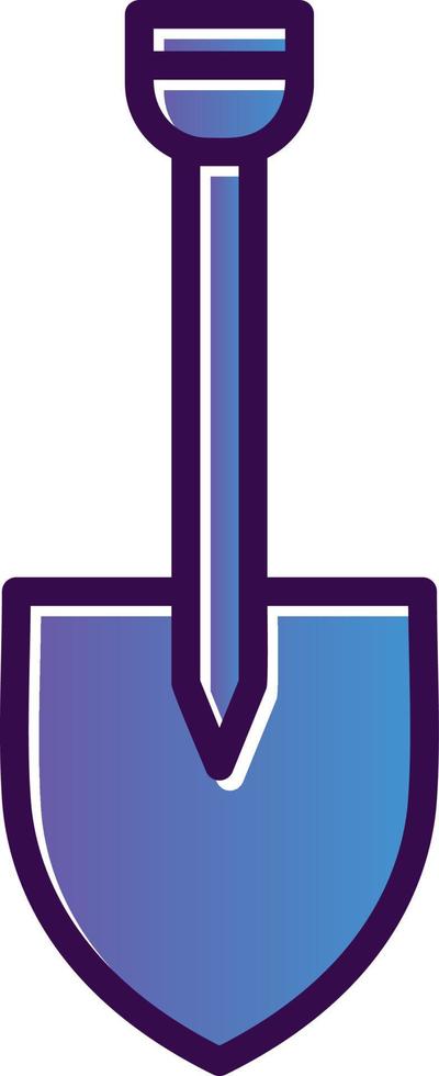 Shovel Vector Icon Design