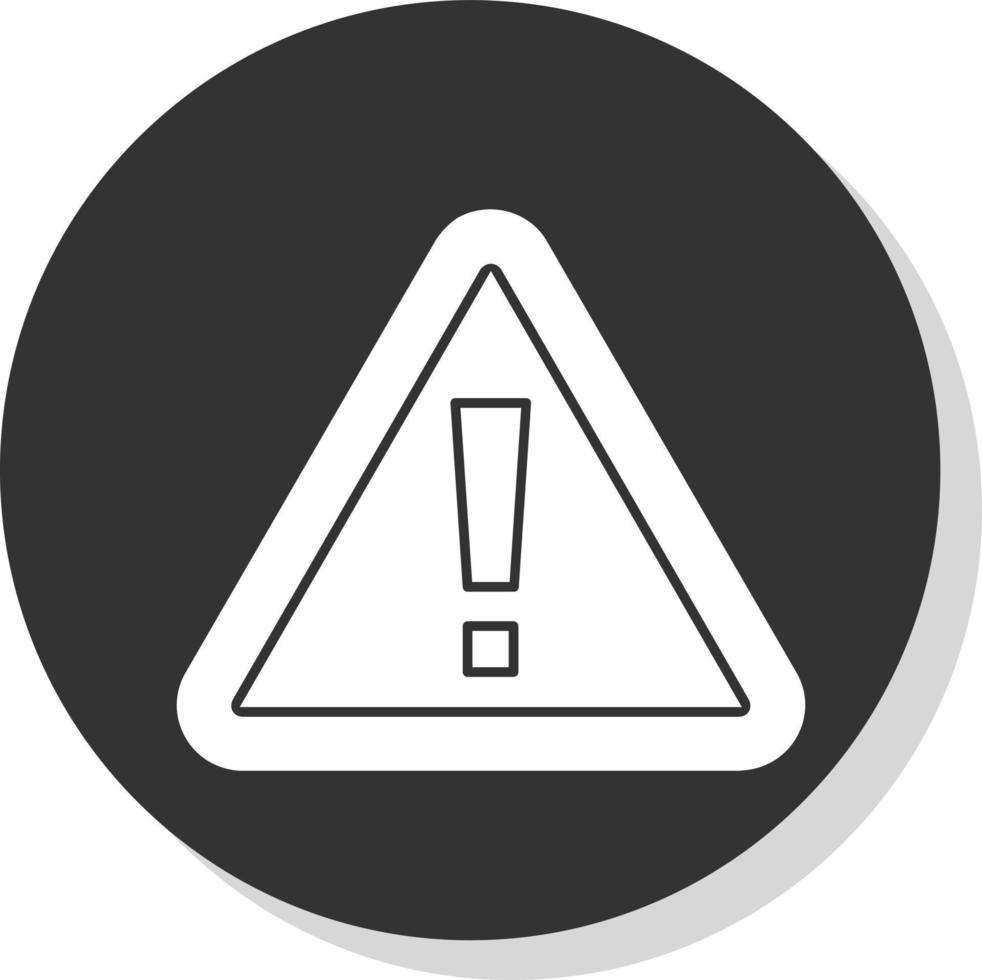 Caution Vector Icon Design