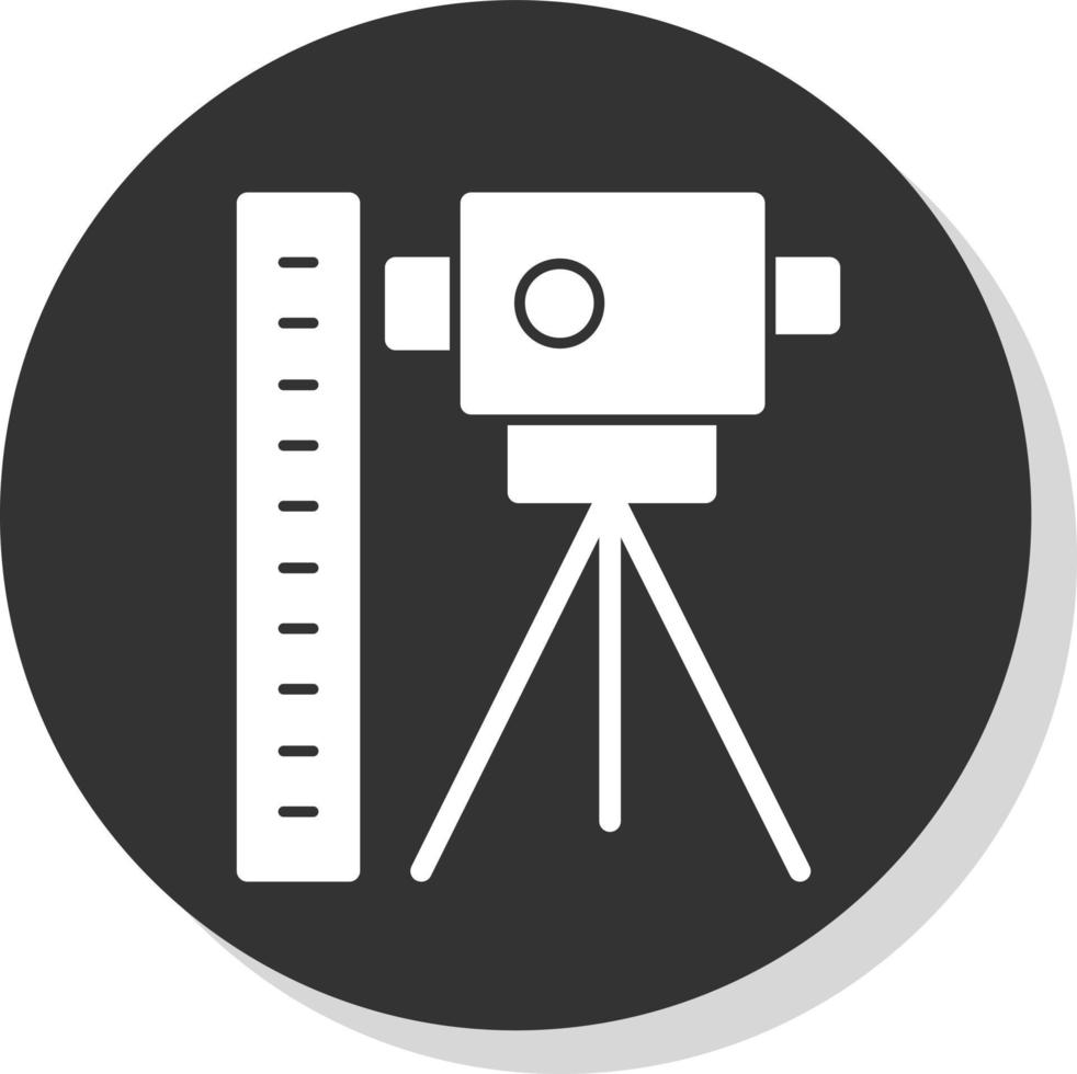 Theodolite Vector Icon Design
