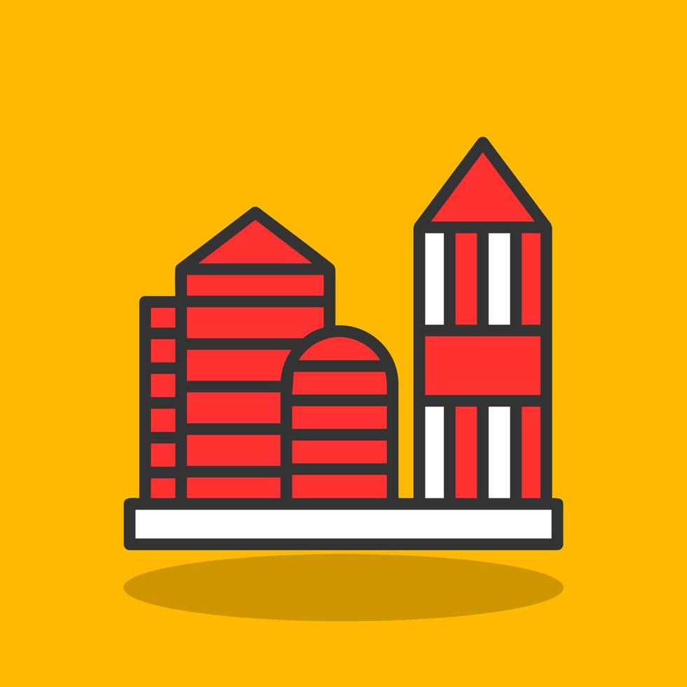 Silo Vector Icon Design