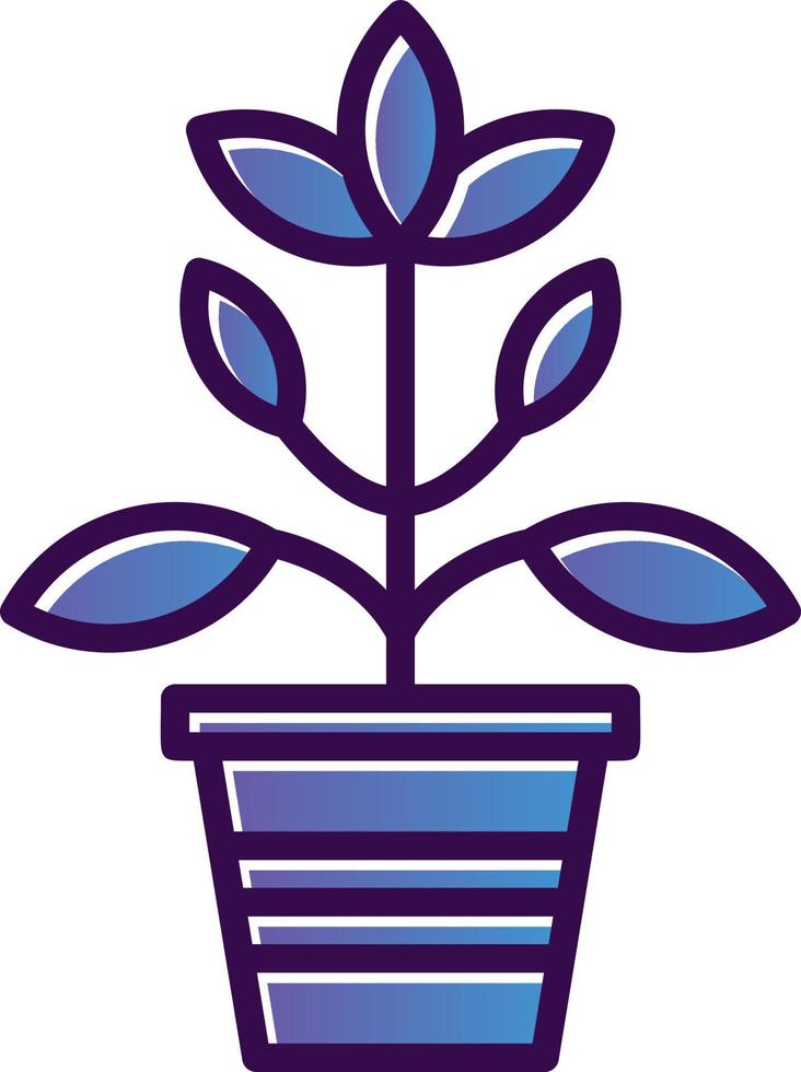 diseño de icono de vector de planta