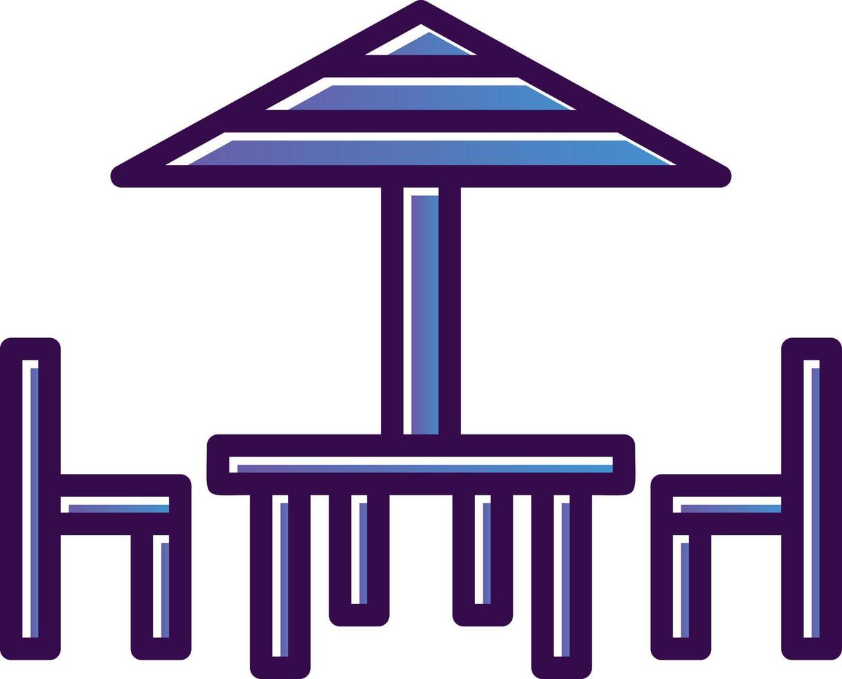 Sitting Area Vector Icon Design