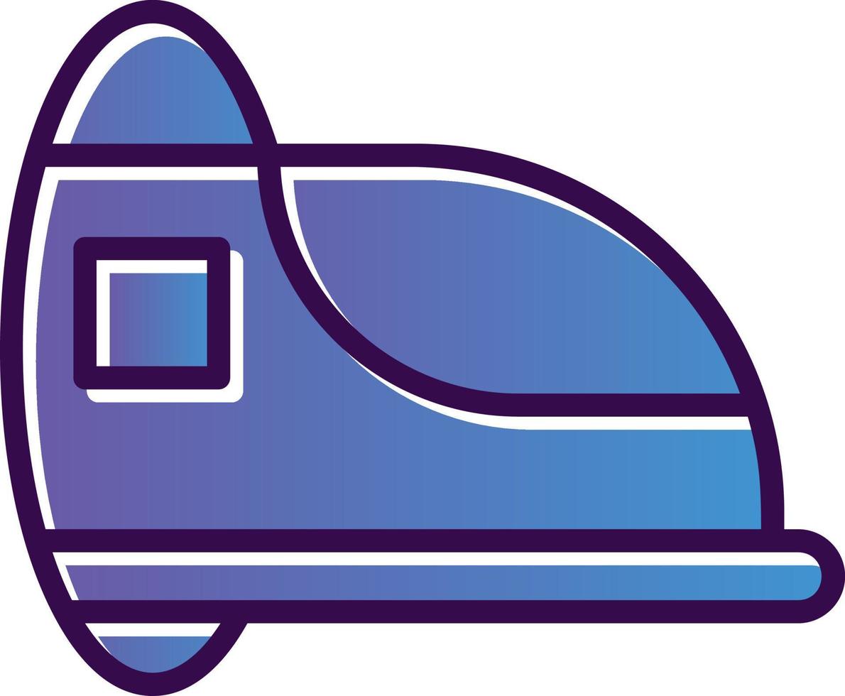 Hyperloop Vector Icon Design