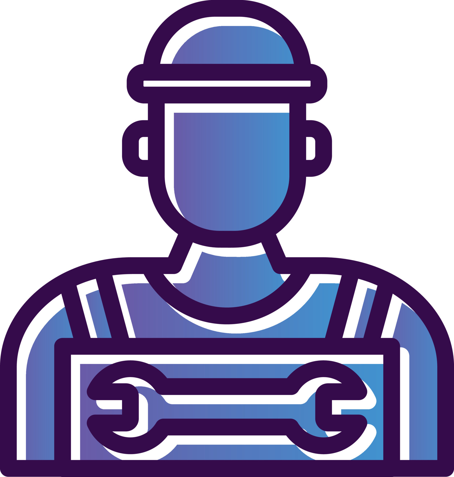 Technician vector icon design 20023824 vector art at vecteezy