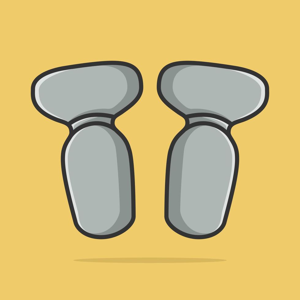 Comfortable shoes arch support insoles vector illustration.
