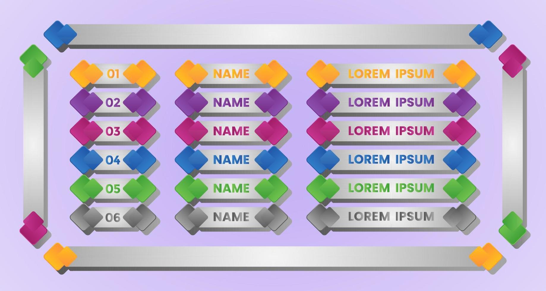 Set of banners. Template elements. Modern Design Minimal style. Template ready for use in web or print design eps10. vector