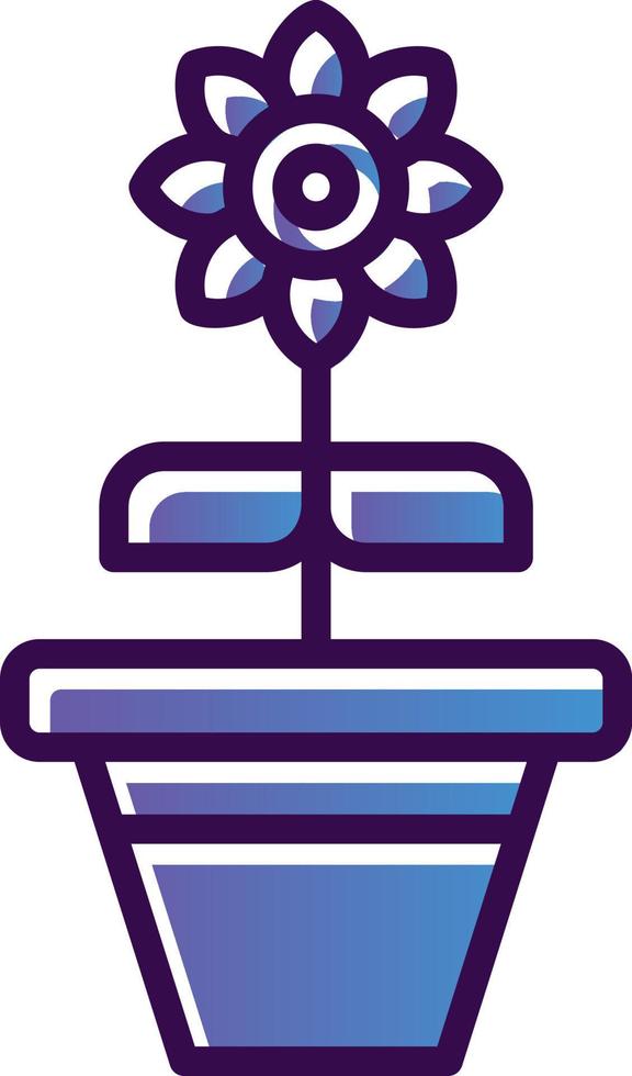 diseño de icono de vector de planta