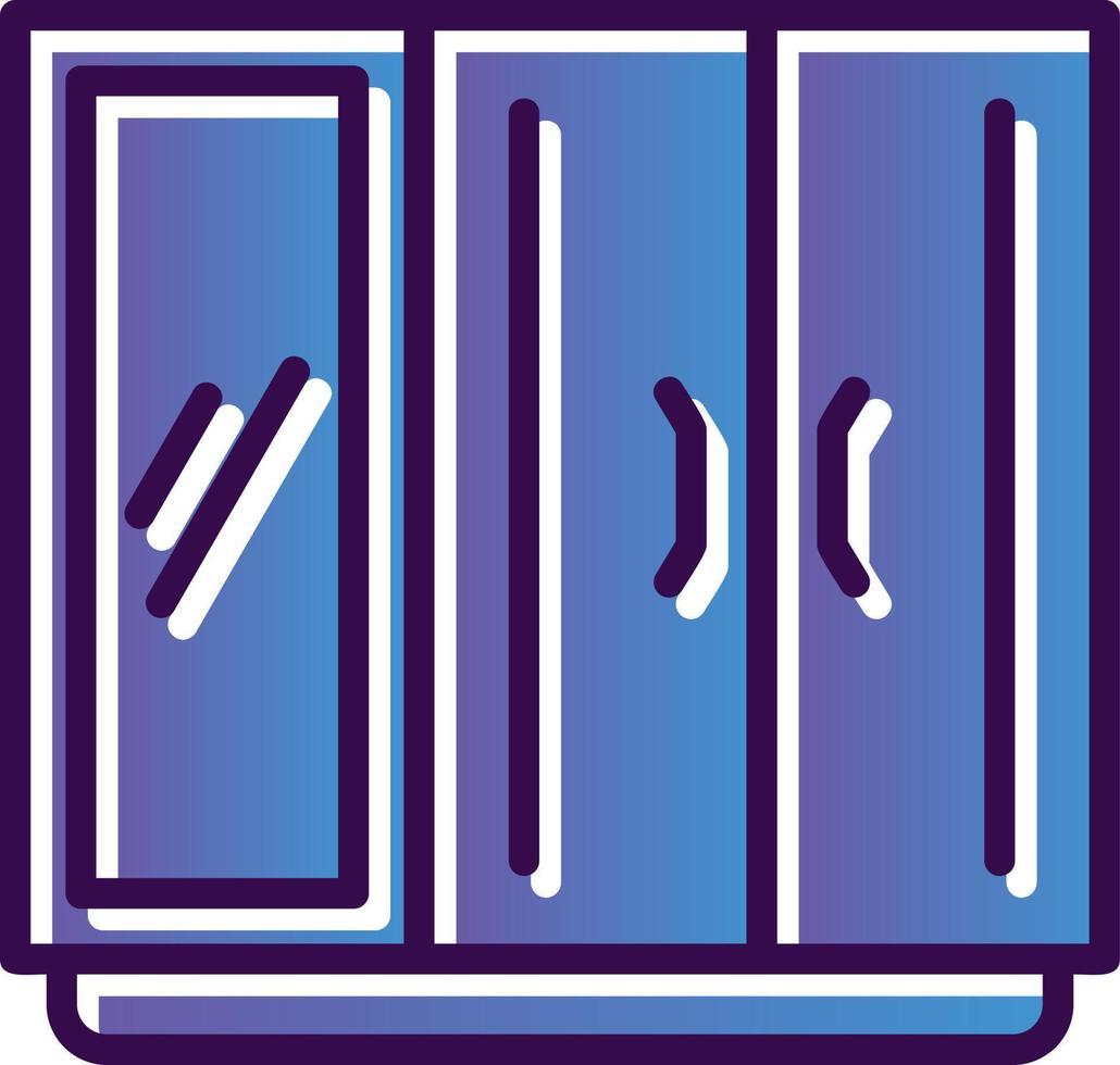 Wardrobe Vector Icon Design