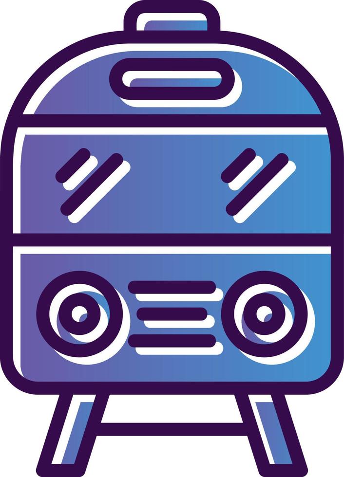 Train Vector Icon Design