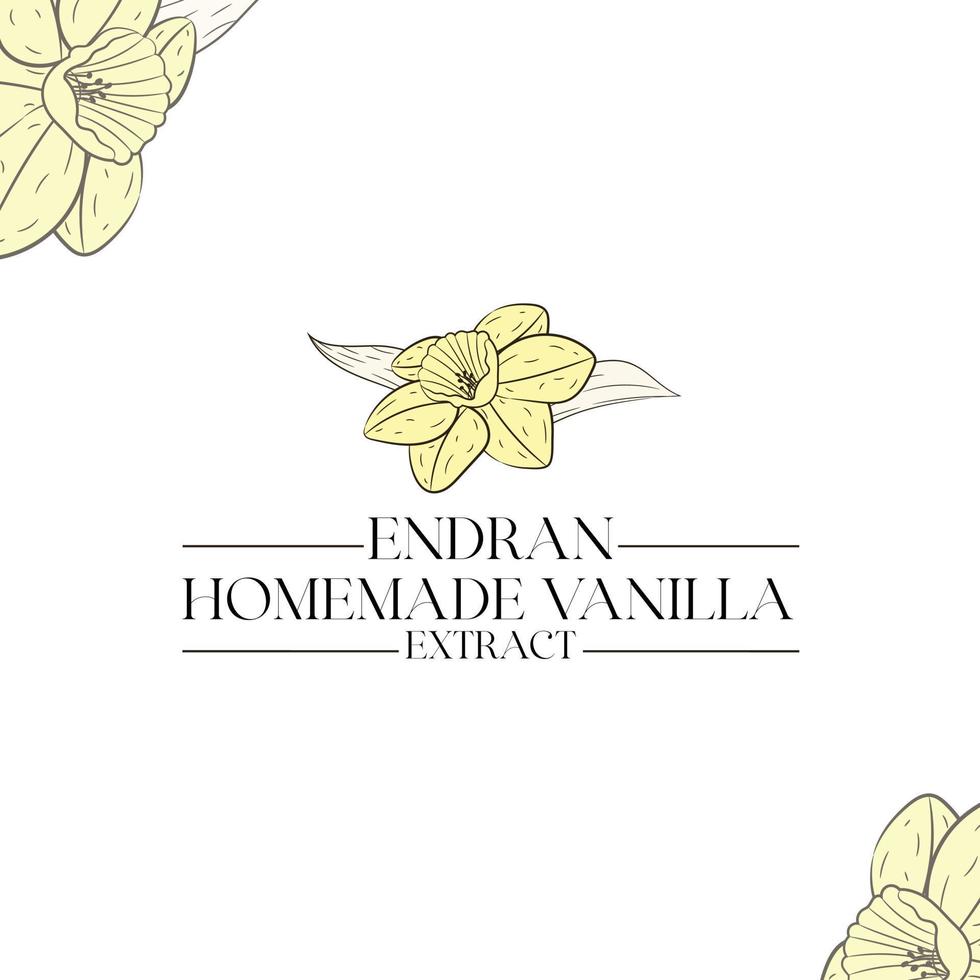 Vanilla Homemade Logo vector