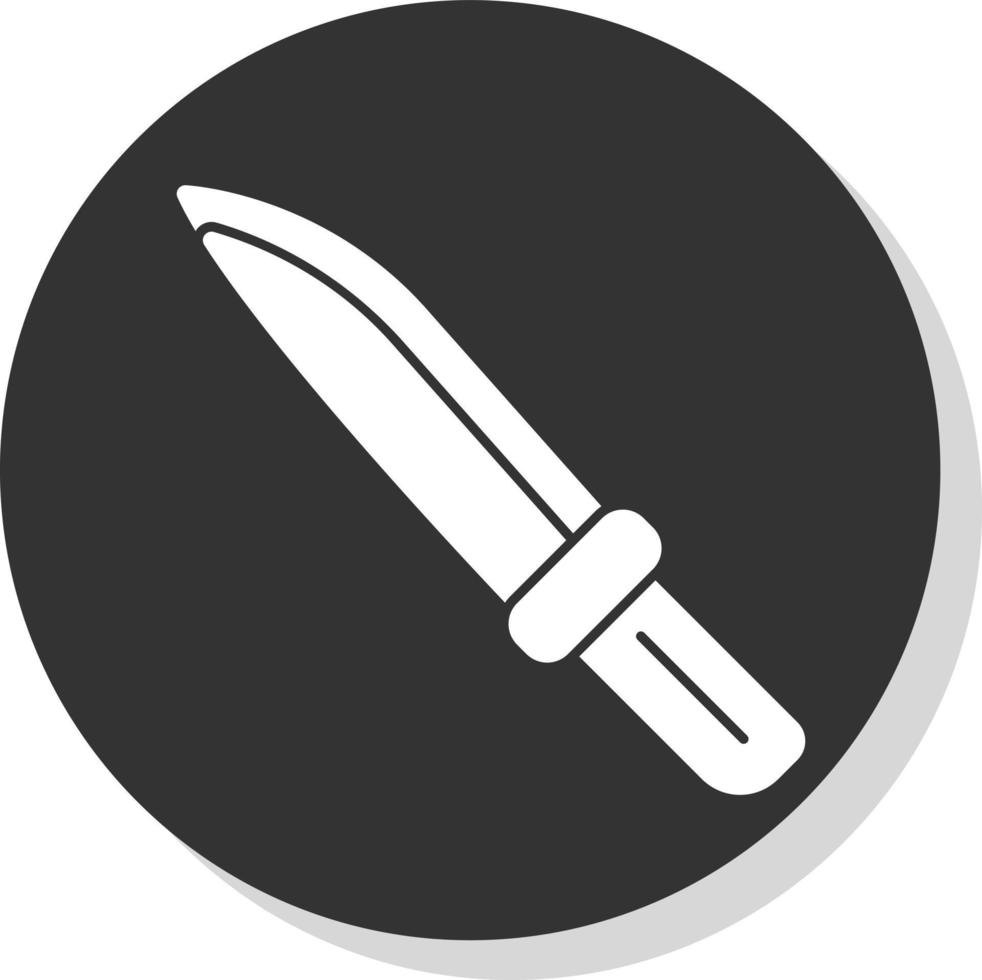 icono de vector de cuchillo