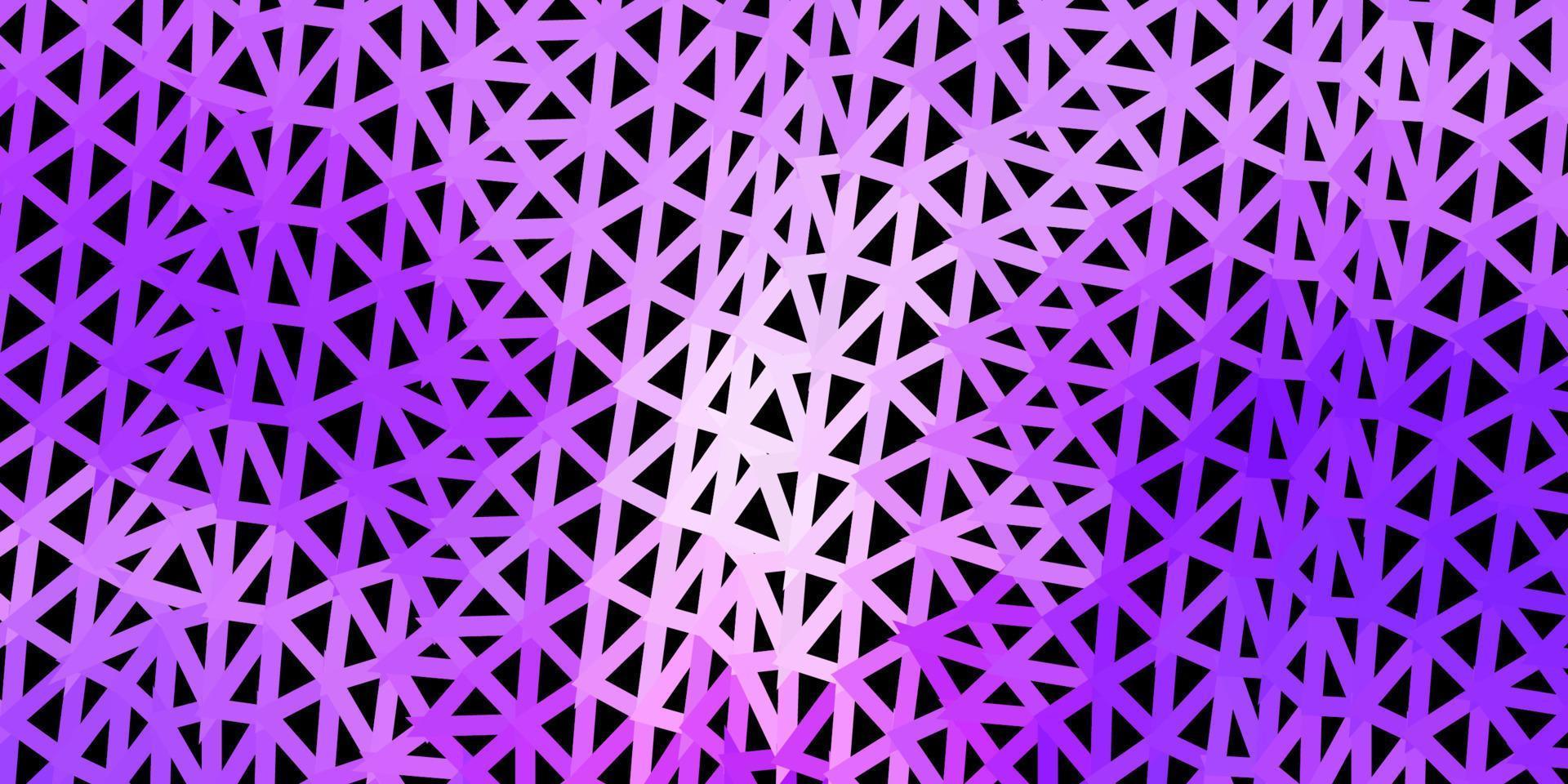 Light purple vector polygonal background.