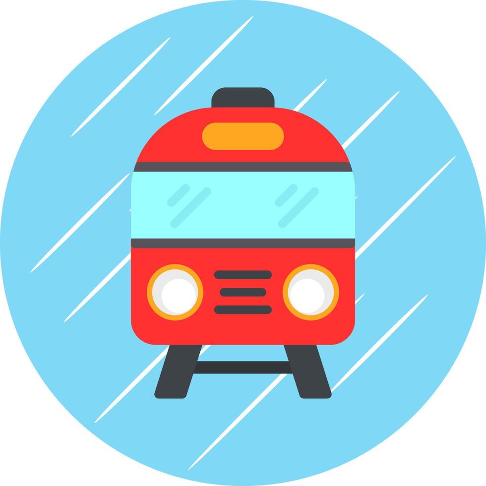 diseño de icono de vector de tren