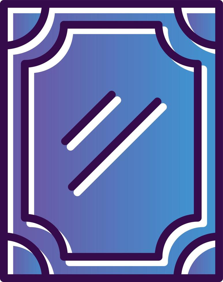 Mirror Vector Icon Design