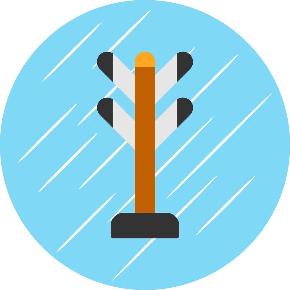 Coat Rack Vector Icon Design