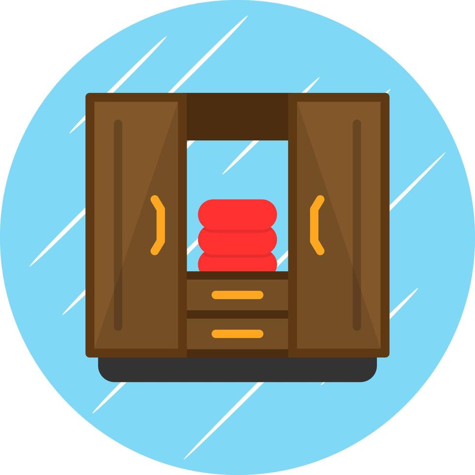 Wardrobe Vector Icon Design