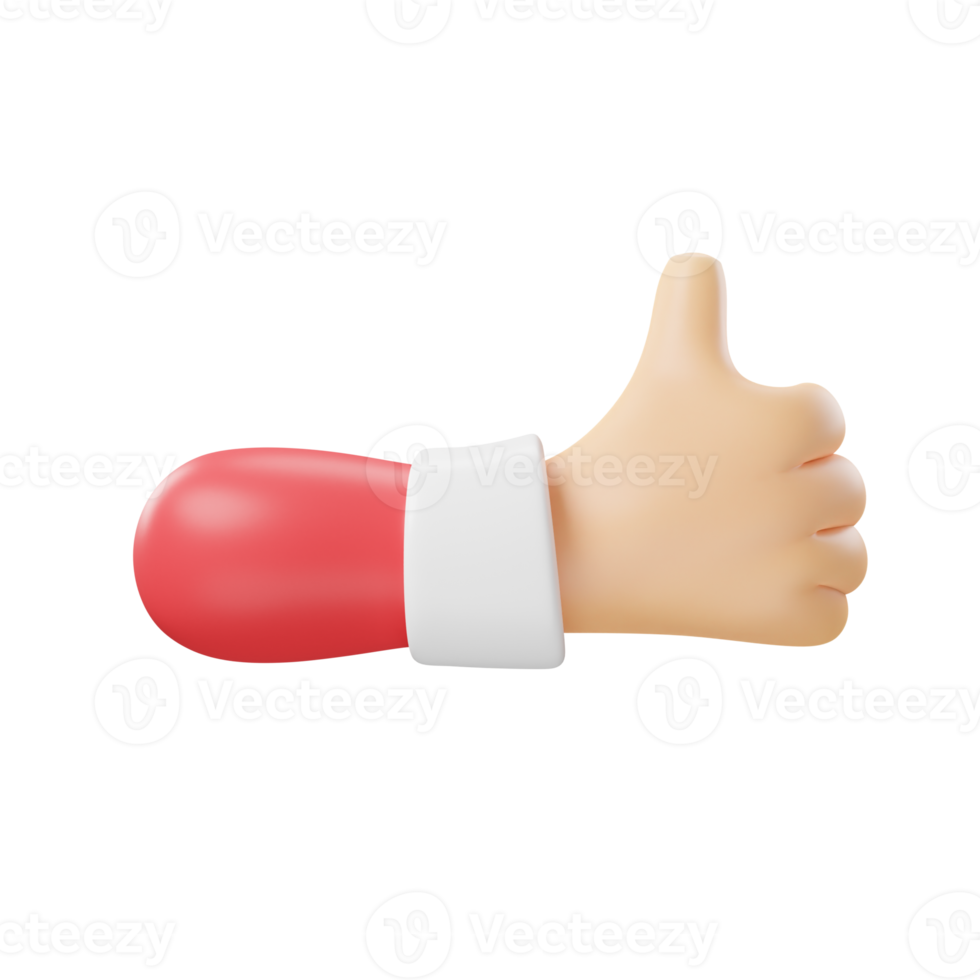 thumb icon 3d png