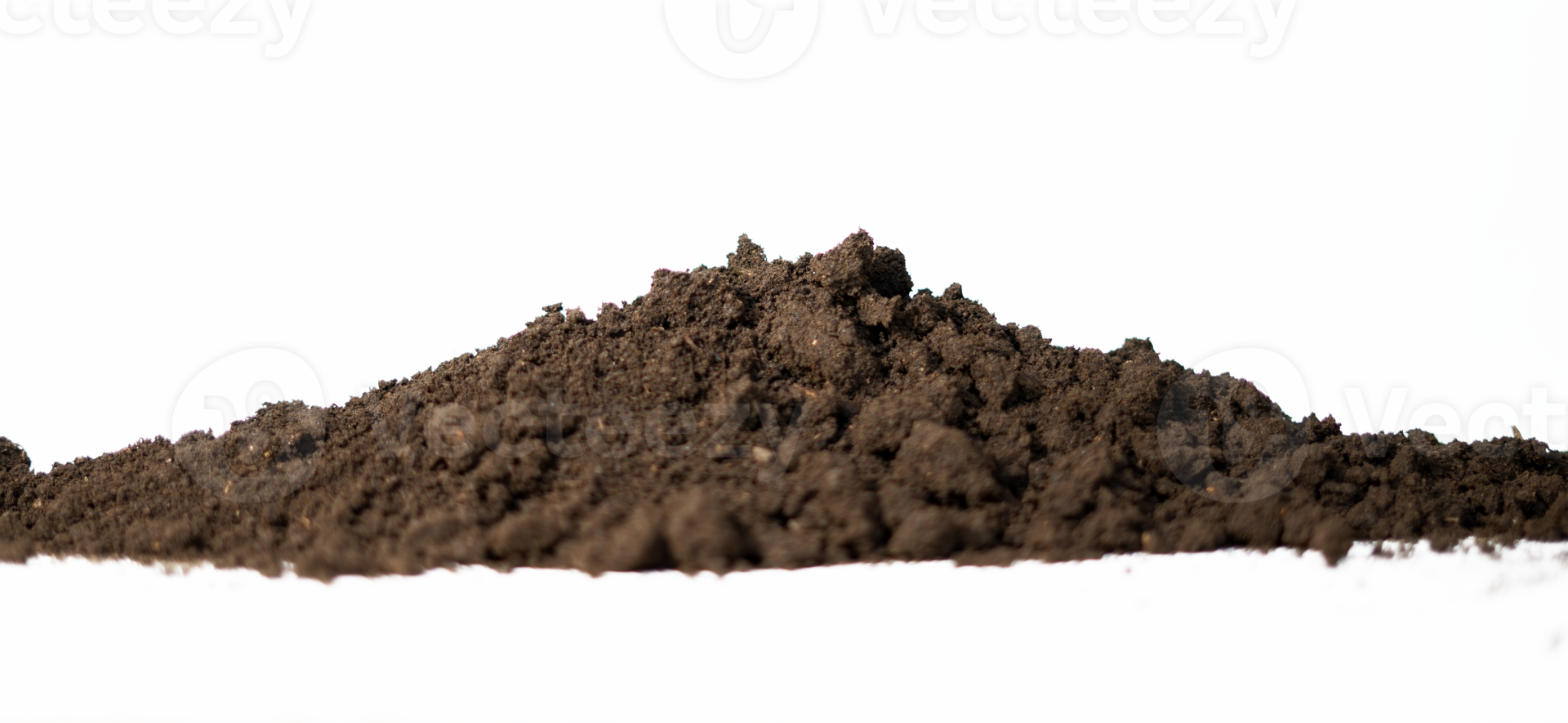 pile of soil isolated png