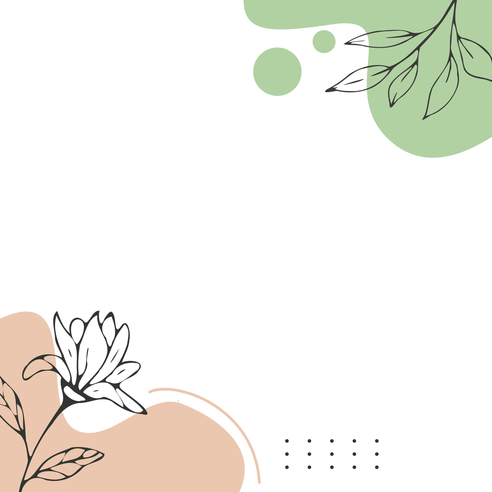 Aesthetic Border Design Black And White Image To U