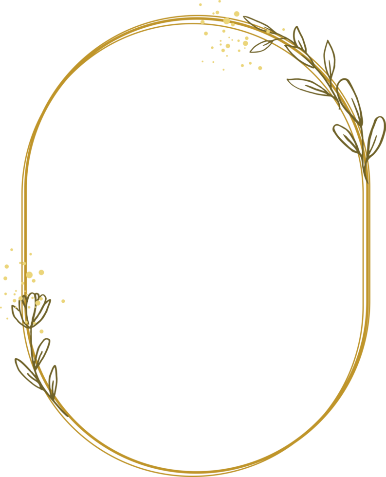 Free: Round gold-colored frame, frame Ornament , Golden Round Frame  transparent background PNG clipart 