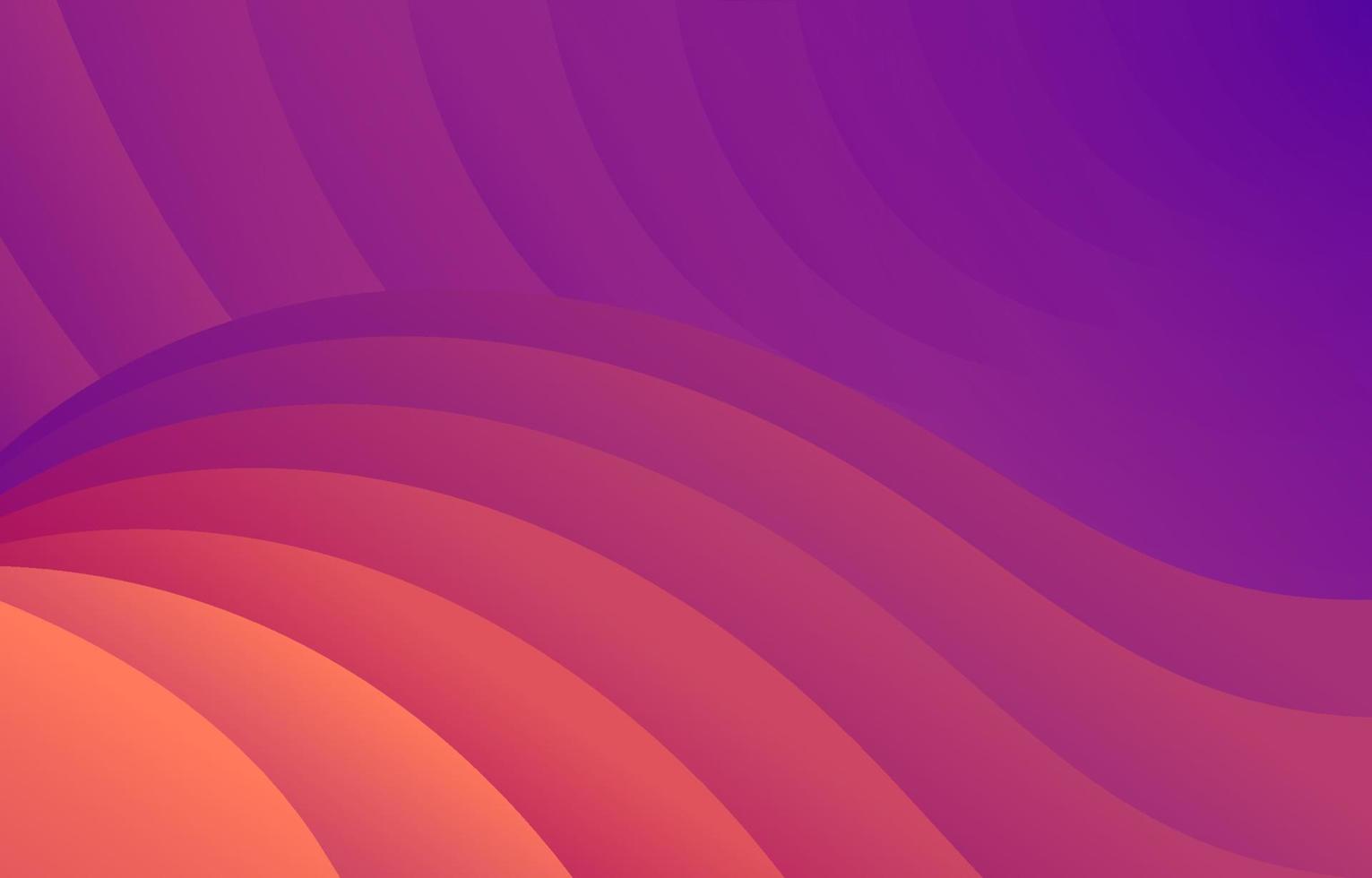 Subtle Gradient Purple Waves vector