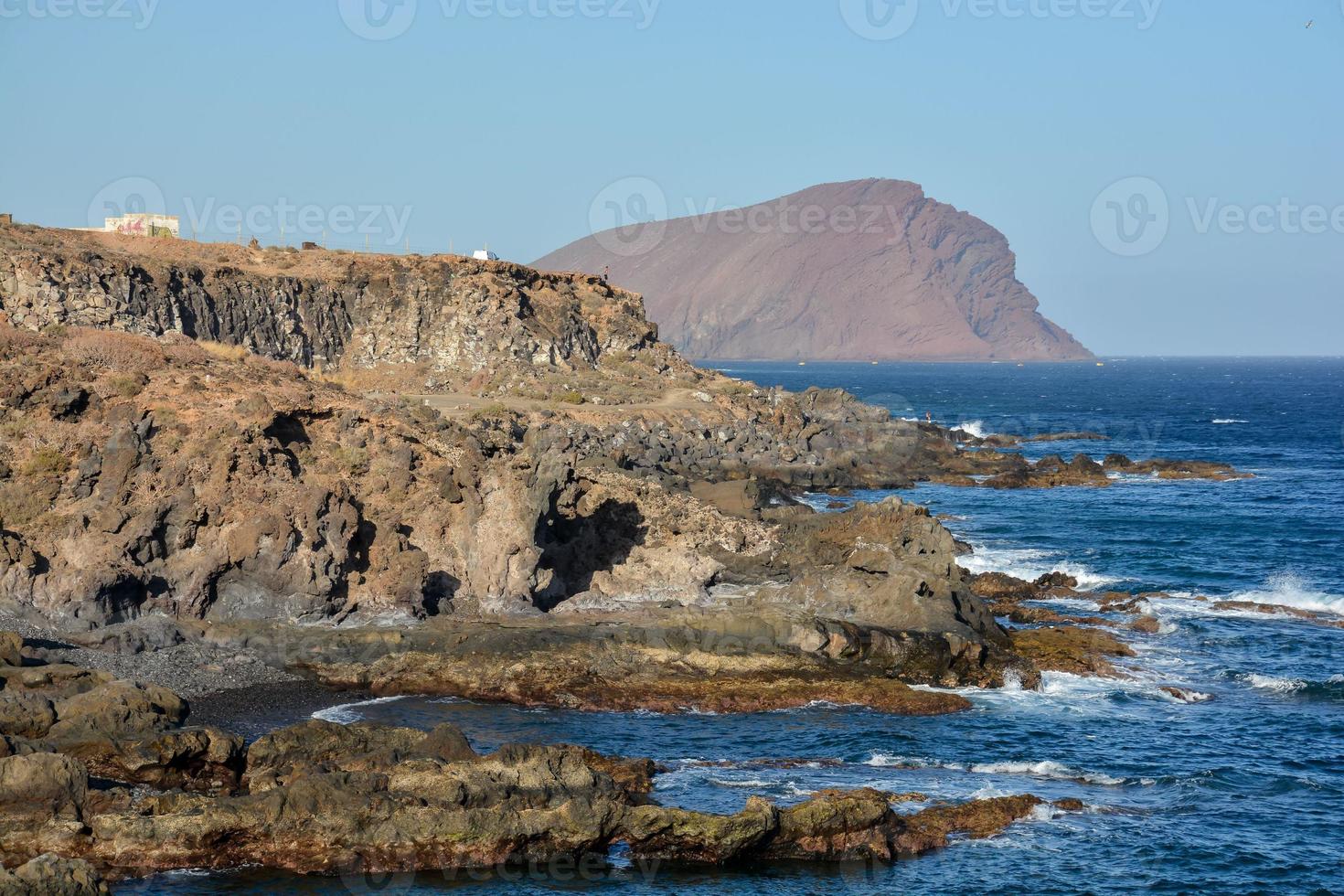 paisaje marino en verano foto