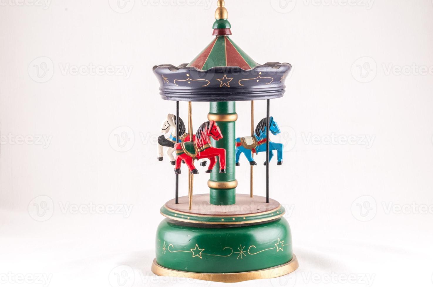 Mini toy carousel 20029455 Stock Photo at Vecteezy